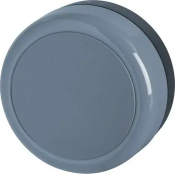 Domovní zvonek Požární zvonek Šedá 1tónová Povrchová montáž prům. 155 mm 230 V AC 95dB v 1 metru elektromagnetická