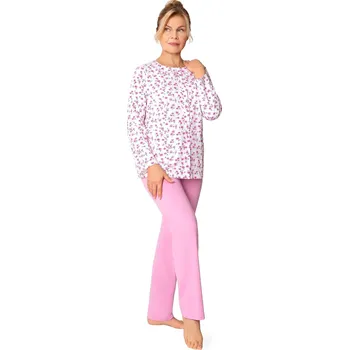 Dámské pyžamo Dámské pyžamo Martel Maria III 202 dł/r 3XL-4XL růžová tmavá 3xl