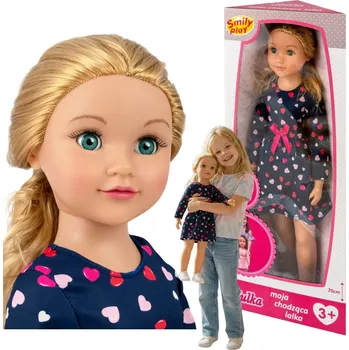 Panenka SMILY PLAY Panenka chodící 70 cm princezna velká