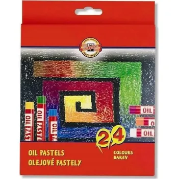 Sada olejových pastelů pro malování, výtvarné potřeby - 24 barev