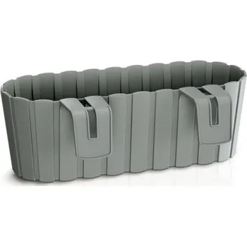 Truhlík Truhlík závěsný BOARDEE HOOK šedý kámen 38,3cm