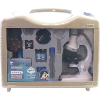 Hračka pro nejmenší MADE Mikroskop 12,5 x 8 x 22 cm