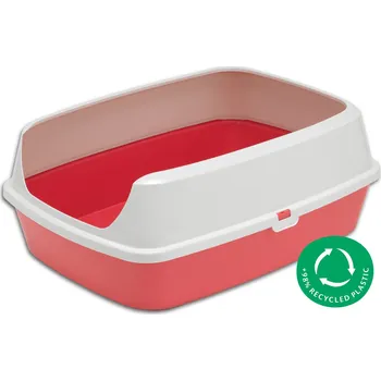 Moderna Kočičí WC Maryloo se zvýšeným okrajem Barva: korálová