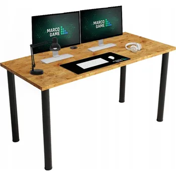 Psací stůl Obdélníkový psací stůl MARCO GAME 135 x 65 x 75 cm dub lancelot