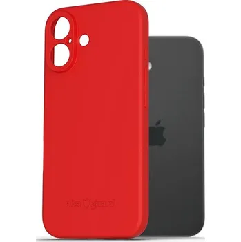 Pouzdro na mobilní telefon AlzaGuard Matte TPU Case pro iPhone 16 červený