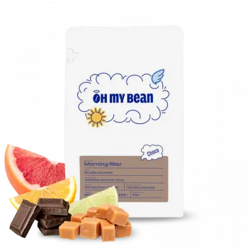 Káva Výberová káva MORNING FILTER blend 250g od Oh My Bean Roastery