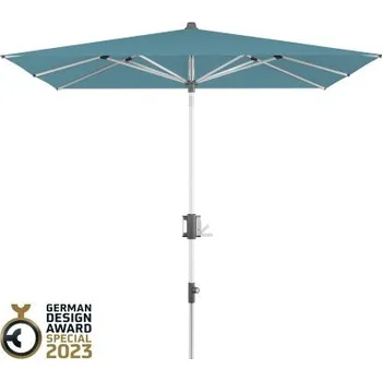 Slunečník Knirps KNIRPS APOLL 240 x 240 cm - zahradní středový slunečník : Barva slunečníku - Tyrkysová