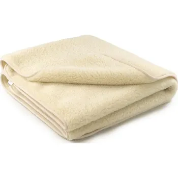 deka Deka z ovčí vlny 100% merino, přírodní 140x200 cm 1000 g/m²