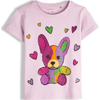 Dívčí oblečení GATE Bavlněné tričko s potiskem 5Y 426-0278/621