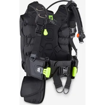 DECATHLON Žaket na potápění s přístrojem SCD 500 B XL ČERNÁ|ŽLUTÁ