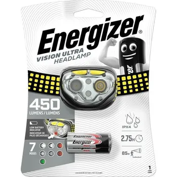 Čelovka Čelová svítilna ENERGIZER Vision Ultra 450lm