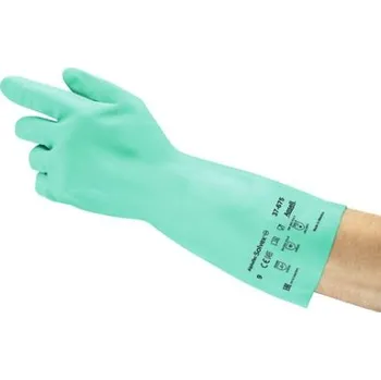 Pracovní rukavice Ansell Pracovní rukavice Ano Zelená EN 374 Type A, EN388, EN and ANSI level 4 Abrasion Resistance Bavlna Ano Ano Ano