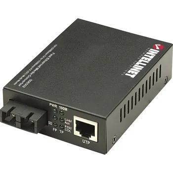 Switch Intellinet 506502 LAN, SC Duplex síťový prvek media converter 100 MBit/s