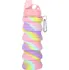 Láhev Skládací láhev pro děti KX3070 500 ml růžová