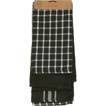 Utěrka Sada kuchyňských utěrek, 3ks, zelená