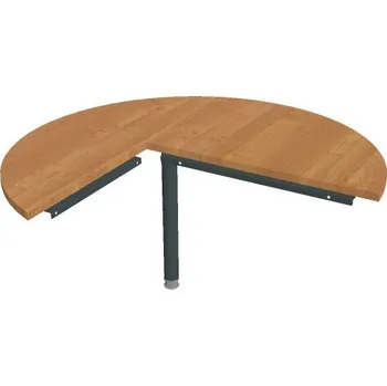 Psací stůl Stůl jednací pravý - CP 22 P P - OLŠE , ČERNÁ Ral 9005