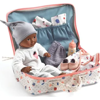 Panenka Djeco Dárkový kufřík s panenkou The Cerise