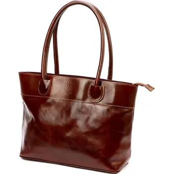 Kožená kabelka Florence hnědá KZ2256219