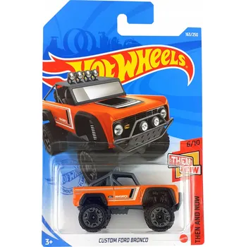 autíčko HOT WHEELS CUSTOM FORD BRONCO SÉRIE THEN AND NOW 6/10