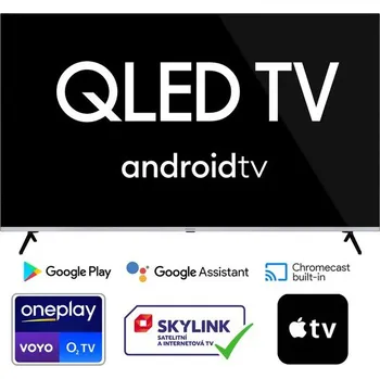 Televizor Televize Finlux 75FQK9070 - QLED ANDROID, ULTRATENKÁ, BEZRÁMEČKOVÁ