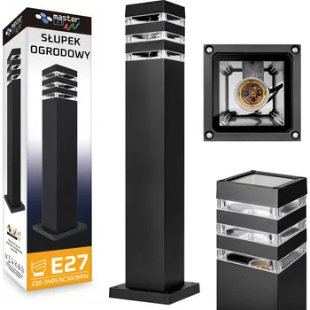 Venkovní osvětlení Lampa ogrodowa stojąca słupek 60cm zewnętrzna E27 LED