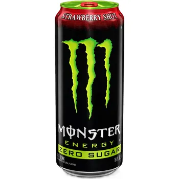 Energetický nápoj Monster Energy Company USA Monster Strawberry Shot Zero Sugar 473ml [USA]
