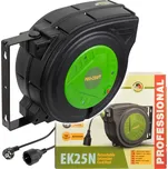 Samonavíjecí prodlužovací kabel, buben, Procraft EK25N