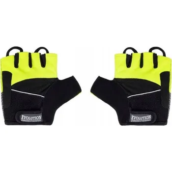Cyklistické rukavice Cyklistické rukavice EVOLUTION M žluté