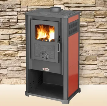 Krbová kamna BLIST krbová kamna ATENE G CERAMIC - červená