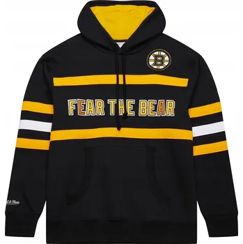 Pánská mikina Pánská mikina Boston Bruins NHL Head Coach Hoodie Current Logo Velikost: S