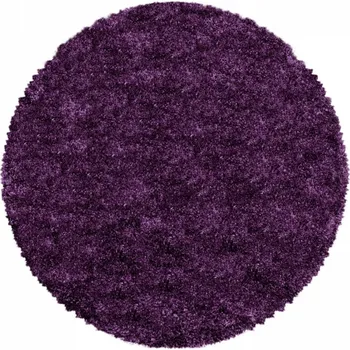 Koberec Hans Home Kusový koberec Fluffy Shaggy 3500 lila kruh - 80x80 (průměr) kruh