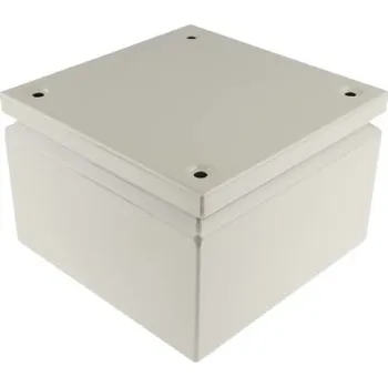 Rozvaděč RS PRO Rozvodná skříň Ocel Šedá 200 mm 200 mm řada ST IP66 IECEx 120 mm