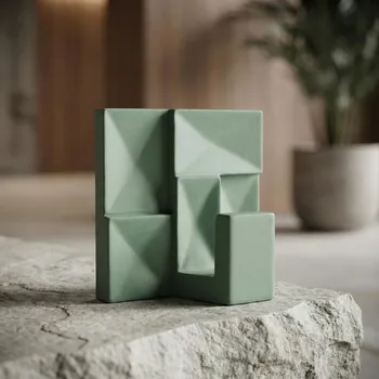 Věšák Samolepicí nástěnný věšák zelený KLEINE WOLKE Brinkle Hooks 5 x 5 cm