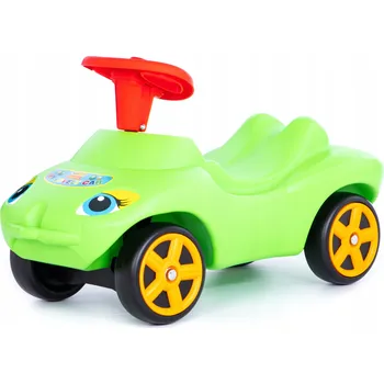 Dětské vozidlo Odrážedlo pro děti „Moje oblíbené auto“ zelené | Odrážedlo se signálem 1+