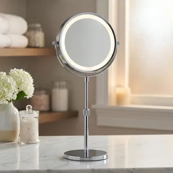 Zrcadlo Kosmetické zrcátko KLEINE WOLKE Level Mirror Led 17,5 cm