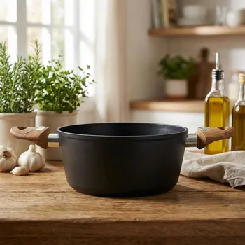 Hrnec TOGNANA Country Chic 24 cm - hliníkový hrnec s diamantovým nepřilnavým povrchem