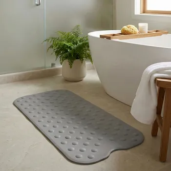 Protiskluzová podložka Protiskluzová podložka do vany šedá KLEINE WOLKE Formosa 90 x 40 cm