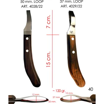 Kuchyňský nůž nůž kopytní očko ICAR