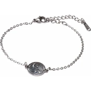 Náramek Náramek Jin a Jang nerezová ocel 21,5 cm obvod cca 16,5 až 21,5 cm