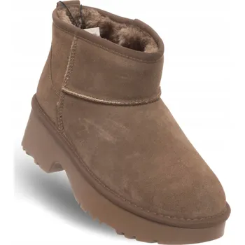 Dámská zimní obuv SOLO SOPRANI COUTURE - DÁMSKÉ BOTY SSW521P30/02 LEA SUEDE sněhule kožené