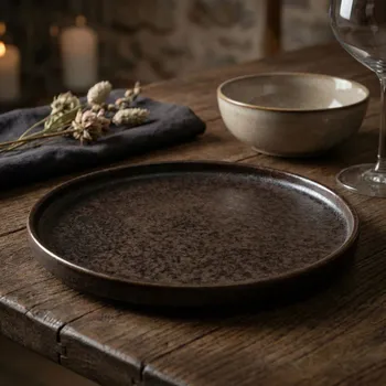 Talíř Plochá deska 21 cm IRON - VERLO