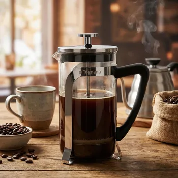 French press TOGNANA Armonia Coffee 0,8 l - french press / skleněný pístový kávovar