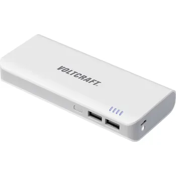 Powerbanka Powerbanka VOLTCRAFT PB-18, Li-Ion akumulátor 13000 mAh, bílá