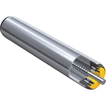 Váleček dopravníku kruhové vřeteno , S pružinou 50mm x 550mm Interroll