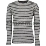 Triko pruhované, šedá/černá, vel. 4XL