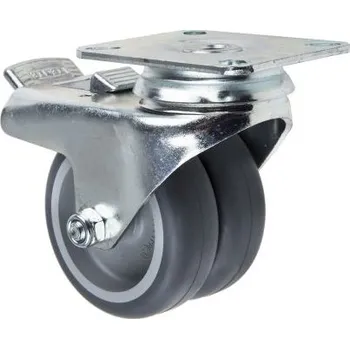 Pojezdové kolečko Kolečko Brzděné otočné 1977PJO075P50 Tente