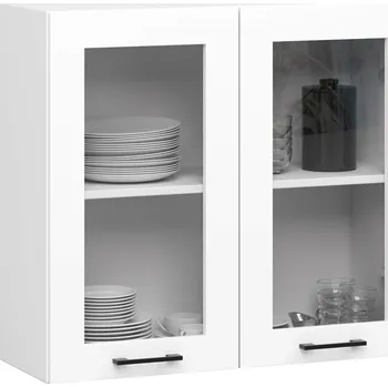 Kuchyňská skříňka Závěsná kuchyňská skříňka OLIVIE W 80x72 cm matná bílá