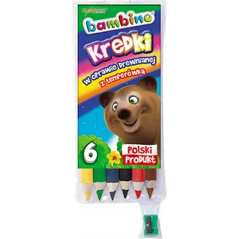 Pastelka Grafitové Pastelky Bambino 6 ks