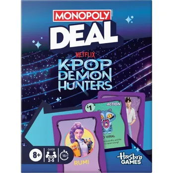 Desková hra Monopoly Deal Kpop Demon Hunters