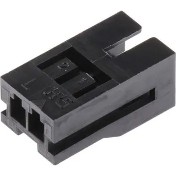 Elektrický konektor Pouzdro konektoru, řada: DF3, rozteč: 2mm, počet kontaktů: 2, počet řad: 1, orientace těla: Rovný, Samec, materiál